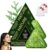 YECDET Nature Triangle Shampoo Bar, Usman Grass Shampoo Bar, Nature 7 Green Soap Shampoo With Salvia Miltiorrhiz Ginger, Strengthen Hair for All Hair Types for Women & Men