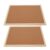 Yechiry 2Pcs Cork Boards, 30x40cm Solid Wood Frame Office Walls Decorative Hanging Pin Notice Memo Bulletin Board, with Installation Hardware, Ideal for Home Office Classroom Kitchen
