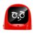 Yechiry AI Desk Robot Companion, ABS Material (Red)
