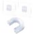 YeeBeny Bathroom Shower Caddy Connector with 2pcs Adhesive Sticker