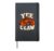 Yee Claw Cowboy Crab Western Funny Seafood Humor Hardcover Journal, Black