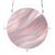 YEGAME Rose Gold Stripes 2-in-1 Acrylic Puzzle Suncatcher, 7.5 Inches Puzzle Sun Catcher