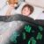 yescool Glow in The Dark Games Blanket 10 Pounds, 48 * 72in Gaming Blanket for Boys, Minky Weighted Blanket Gifts