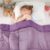 yescool Purple Weighted Blanket 5 Pounds Cooling Weighted Lap Blanket, Heavy Blanket, Weighted Throw Blanket for 5+ Years 40-60lbs, 40″x60″