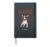Yes, the crazy Pointer is mine English Hunting Pet Dog Breed Hardcover Journal, Black