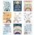 Yewfold 9 Pcs Rainbow Motivational Posters for Classroom 14″x11″, Inspirational Wall Art Growth Mindset Bulletin Board Decor for Teachers, Elementary & Middle School (Color)