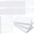Yexiya 100 Pack 3 x 5 Inch Ruled Index Cards Bulk 10000 Sheets, White Flash Cards for Studying Lined Notecards with Blank Back Horizontal Card for College, Home, Office Supplies 100 Per Pack