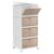 YFXCVSL 4 Tier Plastic Storage Bins with Lid 32QT, Stackable Storage Bins