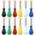 YGAOHF 12 Pcs Toddler Paint Brushes,Easy Grip Chubby Paint Brushes for Kids