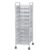 YHdtUO 10 Drawer Rolling File Cabinet Utility Cart for High Capacity Storage and nization Metal Mesh Tool Box on Wheels for Office/Home Silver,Silver-35×47.9x91cm/14x19x36in