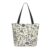 YHGFFDLI Daily Shoulder Bag Vintage Blue Brown Floral Print Handbag