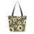 YHGFFDLI Supermarket Carry Tote Watercolor Sunflower Art Print Day Bag