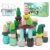 YHHYTOY 40 PCS Wooden Stacking Rocks Building Blocks Forest Theme, Sensory Learning Montessori Toys for 3 4 5 Year Old Kids, Preschool Educational STEM Toys Toddler Games Birthday Gifts for Girls Boys