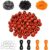 YHomU 556 Pcs Beaded Keychain Kit, Basketball Keychain Making Kit with Sports Beads, Letter Beads and Tassels, DIY Craft Accessories for Personalized Bag Charms, Gifts for Sports Teams