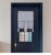 YHomU Privacy Door Panel, Light Gray 10 x 30 in Opaque Blackout Solid Window Curtain with Strong Adhesive, Easy Install Polyester Fabric, for Classroom, Office, French or Glass Entryways