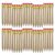 Yhplxyuus 50Pcs Pencils Golf Pencils Pencil, Round rod with red e