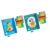 Yhplxyuus Fraction Tiles & Fraction Circles Learning Puzzle Game Set for Preschool Math Manipulatives Educational Tool Sustainable Math Manipulatives for
