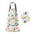 Yhplxyuus Lightweight Preschool Painting Apron Smock with Sleeve Covers Design Creative Activity Gear for ‘ s Painting Apron
