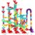 Yihurlm 197Pcs Marble Track,Marble Maze Game Construction Building Blocks Toys for Kids,Marble Track Game Educational Learning Toy for Boys Girls Birthday Gifts(147 Parts+ 50 Glass Marbles)