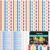 Yihurlm 40 Pack Mini Acrylic Paint Set,12 Color Acrylic Paint Strips for Kids&Adults,Washable Paint Set 40 Flat and 40 Pointed Brushes,12 Paint Palettes,Kids Paint Set for Painting Artistic Crafts