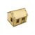 Yiju Building Models House Miniature Wooden Kit 3D Puzzle Toy Model DIY Assembly Brain Teaser Set Suitable for Hobby Home Display Gift Giving Decoration, Style B