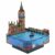 YIJU Children Educational Mode 3D Wooden Puzzle Music Box Model Kit Building Set Toy Assembly with Layered Detailing Suitable for Kids hobbyists Home Decor, BYH224 Big Ben Music Box