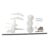 Yiju Ornithopter Shaft Gears Flapping Wing Aircraft Gear Kit DIY Ornithopter Parts RC Ornithopter Motor Set Hollow Cup Motor Assembly Replacement Suitable