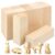 Yiksonyo 12 Pack 6 X 2 X 2 inch Basswood Carving Blocks, Soft Wooden Blocks, Unfinished Wood Whittling Blocks for Carving and Whittling, Perfect for Beginners and Experts