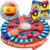 YILCER 26 Teclas Basta Juego De Mesa, Juegos De Mesa En EspañOl, Spanish Games, Quick Thinking Letter Pressing Word Game, A Great Board Game for Family and Friends