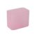 Yimart 1Pcs Pink Portable Thick Frosted Nail Storage Box with Lid, Nail Polish Remover Pads Cosmetic Organizer Holder Container Case 2-Grid