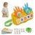 YINGZHIXING Montessori Educational Toys for 3 Year Old, Upgraded Washable ABS Math Manipulatives & Number Blocks Toys, Splinter-Free Finger Counting Board for Homeschool Travel, Boys Girls
