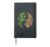Yin Yang Bamboo Harmony Zen Symbol Yoga Graphic Women Men Hardcover Journal, Black
