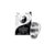 Yin Yang Spinner Fidget Ring Rotating Tai Chi Band (Yin Yang Silver, 9)