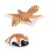 Yipintang Flexible Flying Squirrel Articulated Figure, 3D Printed Gliding Animal Toy with Movable Joints, Fidget Desk Toy, Sensory Animal Collectible, Home Office Desk & Shelf Decor Gift
