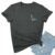 YITAN Women Cute Tops Dinosaur Graphic Tee Shirts Dark Grey Large