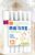 Yiwenchuare Acrylic marker pen ZCA-6066 Washable Watercolor pen 12Pcs