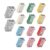 Yiwview Mini Slotted Automotive Cartridge Fuse, 14PCS 15A 20A 25A 30A 40A 50A 60A 32V Low-Profile Fuse Kit, Replacement for Car Truck SUV