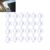 Yiwview Suction Cups for Car Windshield Sunshade, 24PCS Clear Plastic Suction Cup Hooks with Pull Rings, Strong Vacuum Holders for Window Kitchen Bathroom Office