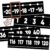 YIXAXKAO 29 Pieces Number Line for Classroom Wall -20 to 120 Number Line Bulletin Board Border Blackwhite Classroom Decorations Math Posters for Teachers