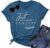 YI XIANG RAN Book Shirt Women Reading Tops Librarian Shirts Book Lover Gift Shirt Teacher Graphic Tee Tops (Blue, Small)