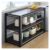 YJEUZCD Carbon Steel Kitchen Bakers Rack, Freestanding Microwave Stand