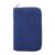 Yldessm A6 Zippered Leather Notebook Binder Cover 6-Ring Refillable with Card Pocket & Pen Slot Refillable School Budget Organiser(Navy Blue)