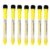 YLiiii 7 Pcs Magnetic Whiteboard Pen Writing Drawing Erasable Board Marker Office Supplies Erasable Whiteboard Pen Dry Erase and Highlighters(Yellow)