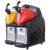 ylpddmm Commercial Slushy Machine, 2.5 Lx2 Tank Margarita Maker