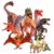 Ylutex Dinosaur Toys for Kids 3-5, 12 PCS Realistic Set, Non-Toxic