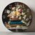Ymaotrade Vintage Book Stack Mixed Rose Floral Round Wall Clock 10 Inch