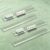 Ymjhdfe Upgraded Mahjong Racks with Magnetic Pushers 4 Pack, Premium Heavy-Duty Clear Acrylic Tile Holders with Smooth Slide Push Bars, Non-Slip Durable Game Accessory Set for Easy Gameplay