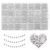YMSDZHL Alphabet Beads A-Z 1300+Pcs Letter Beads, Acrylic 4x7mm Round Letter Beads Kits,Black Digit and Colorful Smile Beads for Bracelets Necklaces DIY Jewelry Making (Black,1300+PCS)