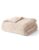 YnM Cooling Weighted Blanket, 100% Cotton Handmade Chunky Knitted Blanket, Weighted Lap, Breathable Heavy Blankets, Machine Washable Throw for Sleep or Home Decor (Cream, 48×75 Inch, 12lbs)