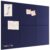 YODOYO 6-Piece 12″ x 12″ Felt Corkboard Alternative, Blue